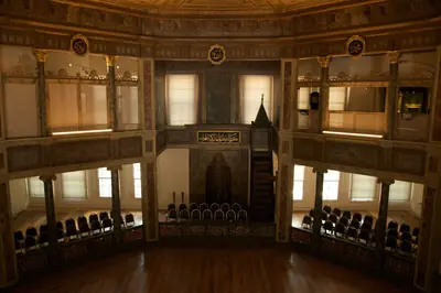 Explore the historic Galata Mevlevi House in Istanbul, showcasing Islamic art and architecture.
